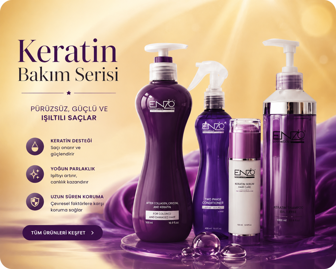 Keratin Bakım Serisi